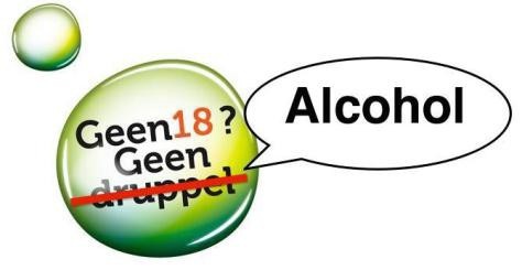 Geen 18 geen alcohol